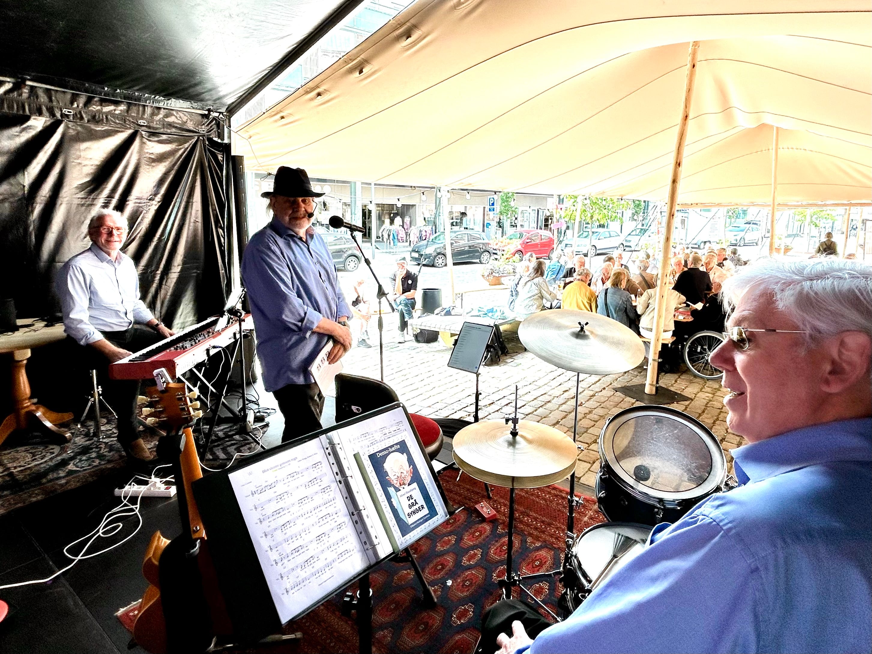 Live fra udgivelsen af De Grå Synger - 70'erne