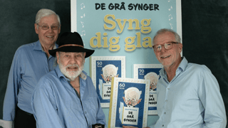 Fra venstre mod højre:
Sandy Cortzen - John Baage - Erling Bevensee